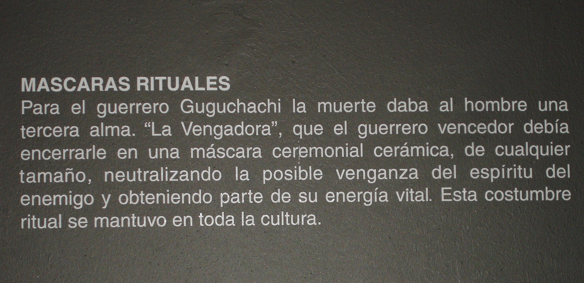 Exposición Máscaras